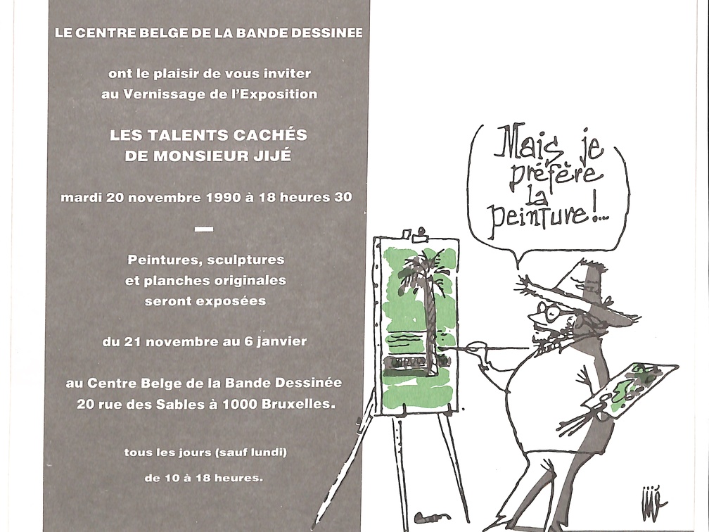 1990 Exposition Jijé